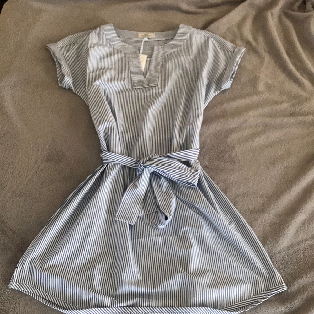 Vineyard vines UPF striped harbor tunic dress